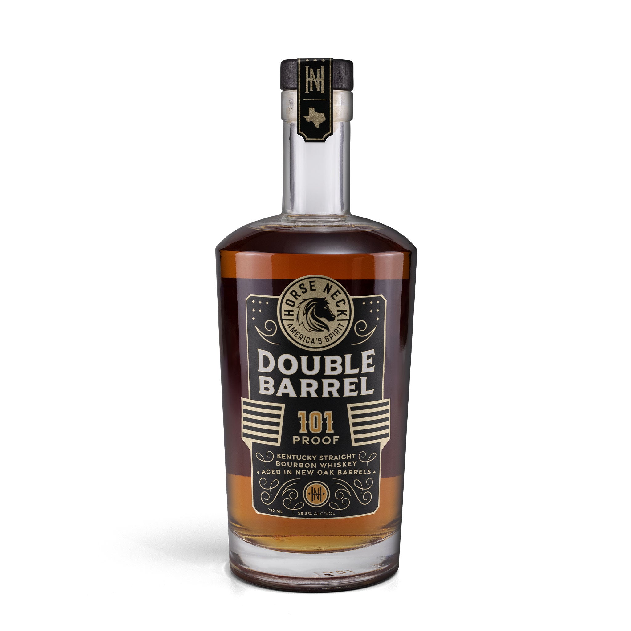 Horse Neck Double Barrel 101 Proof Bourbon 750ml